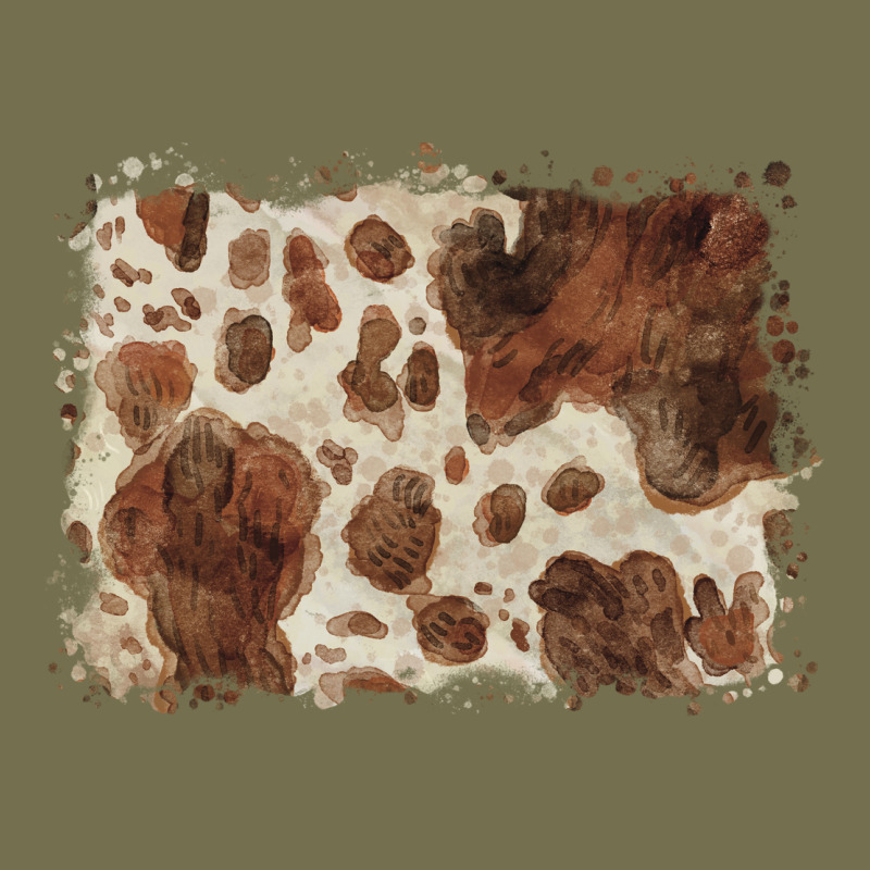 Cowhide Background Vintage Hoodie by BarkalooDesign | Teevron
