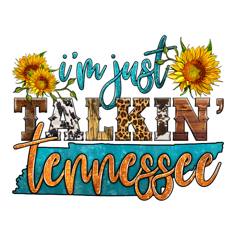 I'm Just Talking Tennessee Ladies Tee by HRA Design Shop | Teevron
