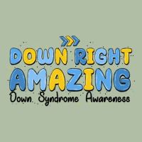 Down Right Amazing Down Syndrome Awareness Urban Heavy Tee | Teevron