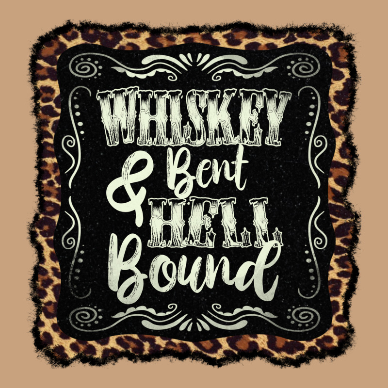Whiskey Bent Hell Bound Black Vintage Tee by AdoDesignShop | Teevron