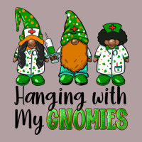 Hanging With My Gnomies African American Nurse Gnomies Vintage Hoodie | Teevron