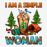 I Am A Simple Woman Camping Frappe Urban Hoodie | Teevron