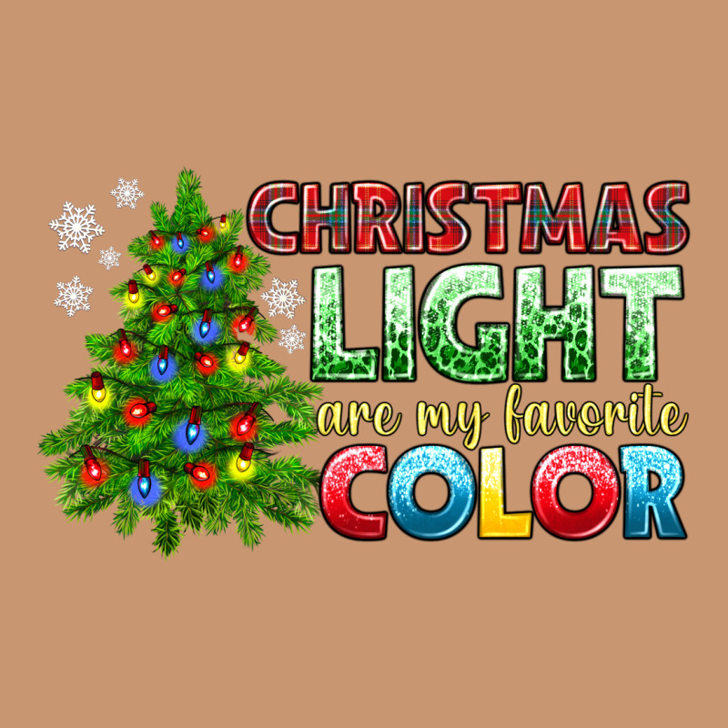 Christmas Light Are My Favorite Color Heavyweight Hoodie by NancyCooperArtShop | Teevron