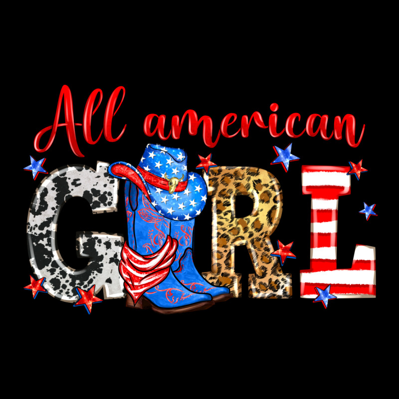 All American Girl Ladies Tee by Neo Western | Teevron