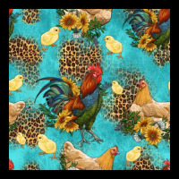 Poultry Animals Seamless Pattern Premium Tee | Teevron