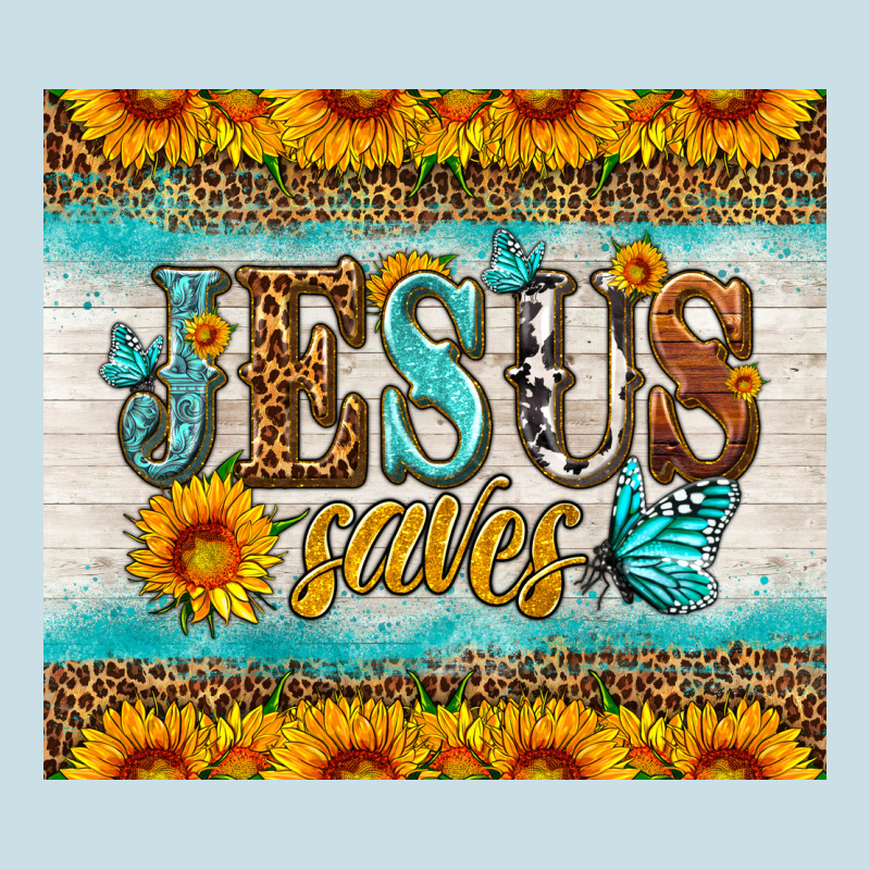 Jesus Saves Tumbler Ladies Tee by HRA Design Shop | Teevron