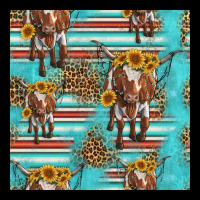 Longhorn Bull Seamless Pattern Premium Tee | Teevron