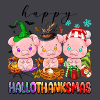 Happy Hallothanksmas Pigs Heavyweight Hoodie | Teevron