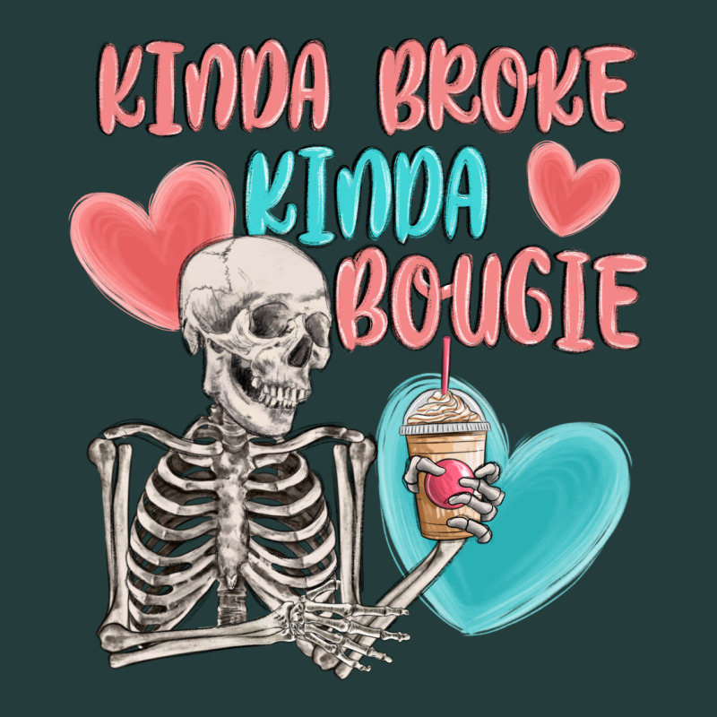 Kinda Broke Kinda Bougie Classic Tee by MaliasSmallBusiness | Teevron