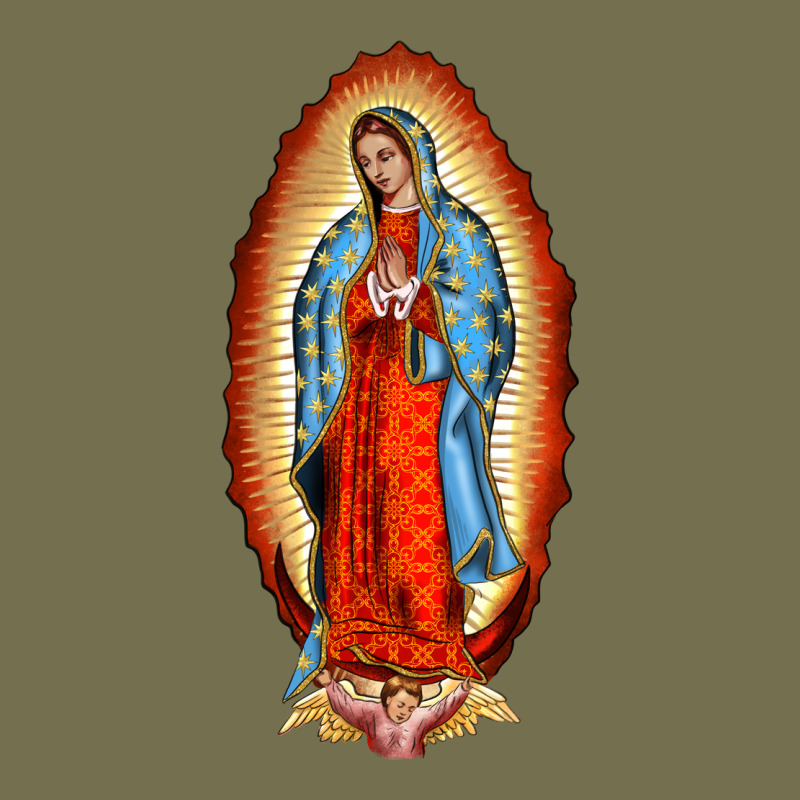 Our New Lady Of Guadalupe Vintage Hoodie by BarkalooDesign | Teevron