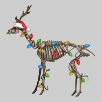 Christmas Deer Skeleton Premium Tee | Teevron