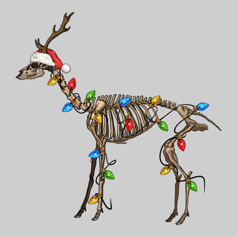 Christmas Deer Skeleton Premium Tee by FaDigitalArtStudio | Teevron