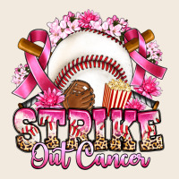 Strike Out Cancer Baseball Zipper Hoodie | Teevron