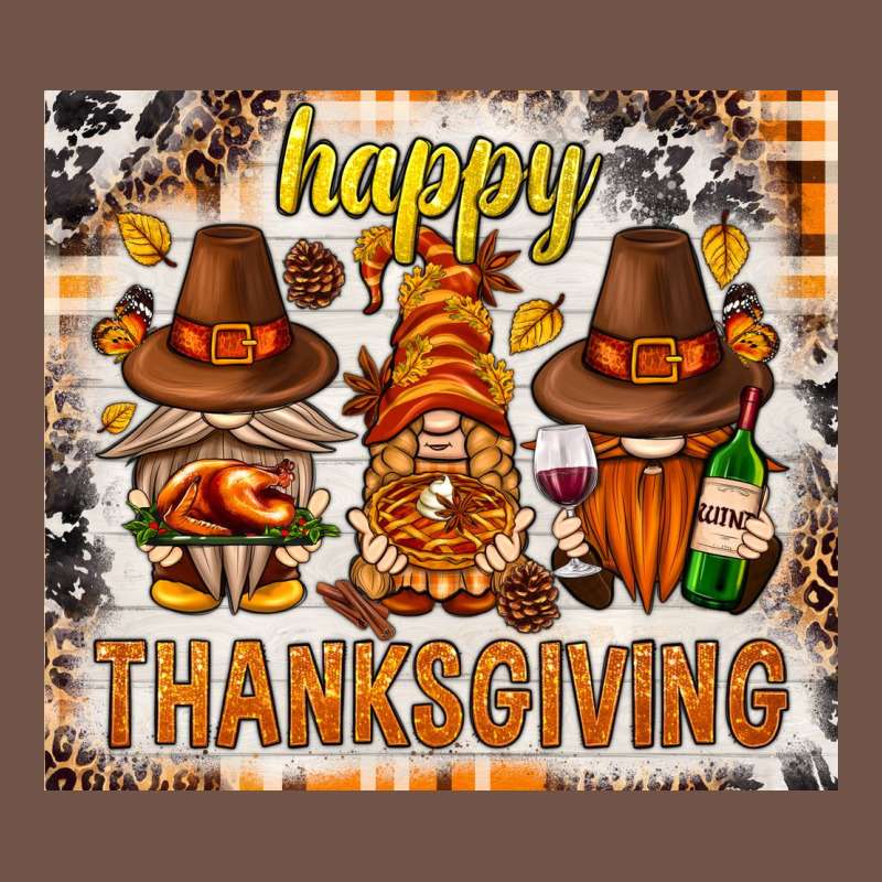 Happy Thanksgiving Gnomes Premium Sweatshirt by NancyCooperArtShop | Teevron