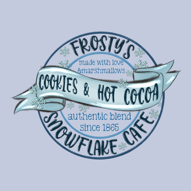 Frostys Snowflake Cafe Long Sleeve Tee by MaliasSmallBusiness | Teevron