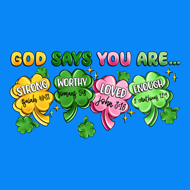 St. Patrick's Day God Says You Are Zipper Hoodie by Artiststas | Teevron