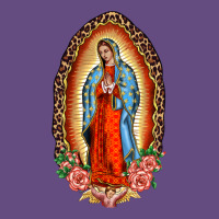 Our Lady Of Guadalupe Leopard And Roses Vintage Hoodie | Teevron