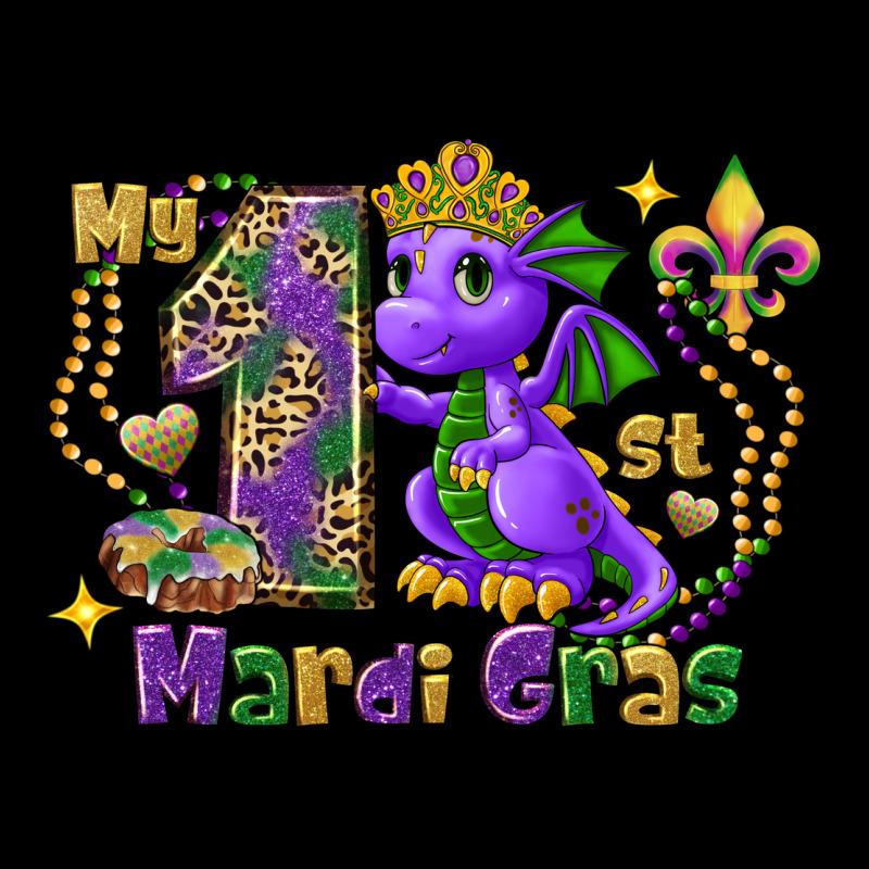 Dragon My First Mardi Gras Urban Hoodie by FaDigitalArtStudio | Teevron