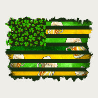 St Patrick's Day American Flag Zipper Hoodie | Teevron