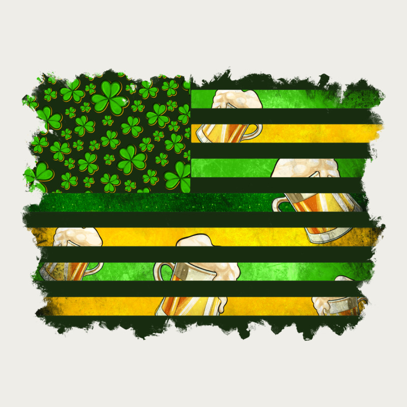 St Patrick's Day American Flag Zipper Hoodie by Artiststas | Teevron