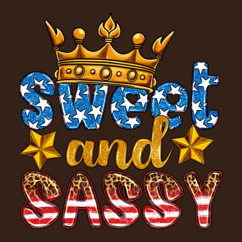 Usa Sweet And Sassy Heavy Core Tee by HRA Design Shop | Teevron