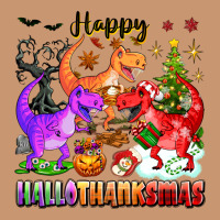 Happy Hallothanksmas Dinosaur Heavyweight Hoodie | Teevron