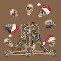 Christmas Human Skeleton And Skulls Premium Tee | Teevron
