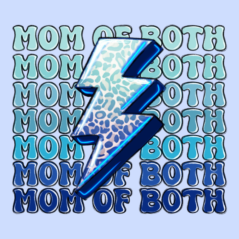 Mom Of Both Boys Urban Heavy Tee by MaliasSmallBusiness | Teevron
