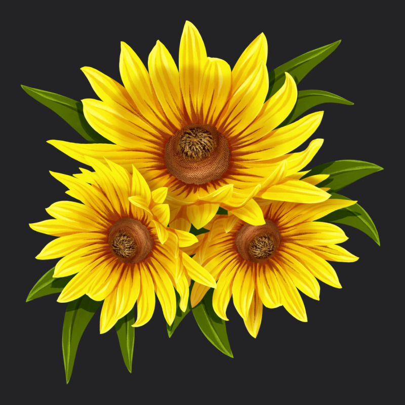 Maximillian Perennial Sunflower Vintage Tee by LillyAllenDesigns | Teevron