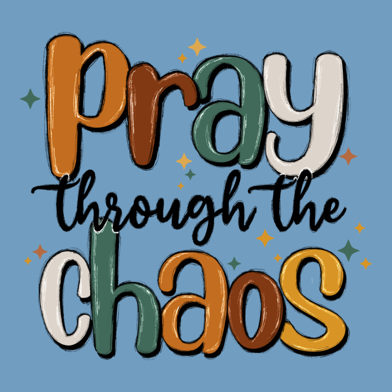 Pray Throthe Chaos Urban Heavy Tee by MaliasSmallBusiness | Teevron