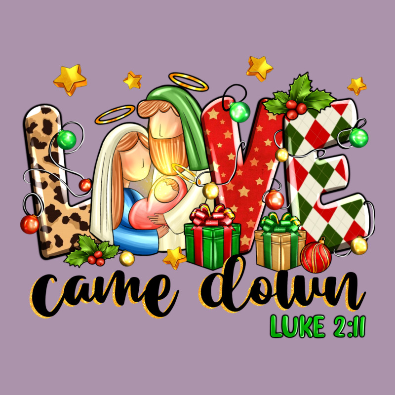 Love Came Down Luke 2 11 Heavyweight Hoodie by texasbilliewilder | Teevron