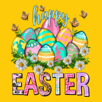 Happy Easter With Eggs Easter Day Premium Hoodie | Teevron