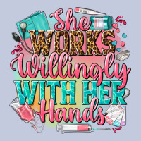 She Works Willingly With Her Hands Long Sleeve Tee | Teevron