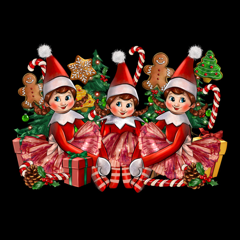 Christmas Girl Elfs Ladies Tee by FaDigitalArtStudio | Teevron