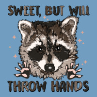 Sweet But Will Throw Hands Urban Heavy Tee | Teevron