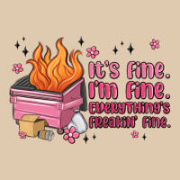 It's Fine I'm Fine Everything's Freakin' Fine Heavyweight Sweatshirt | Teevron