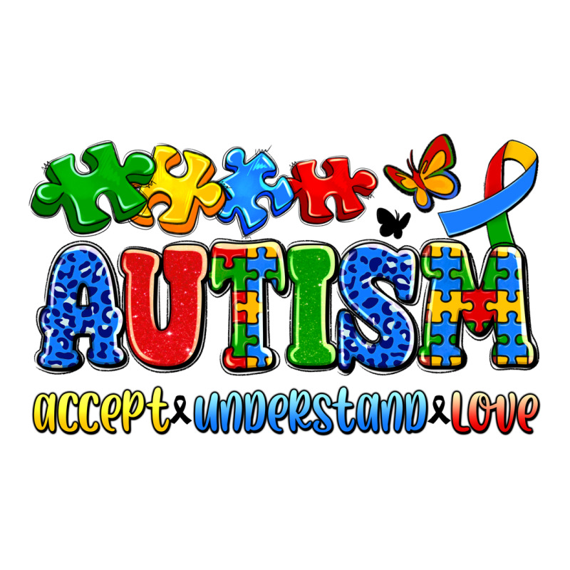 Autism Accept Understand Love Zipper Hoodie by Artiststas | Teevron