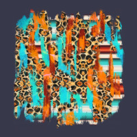 Serape With Leopard Pattern Long Sleeve Tee | Teevron