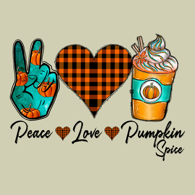 Peace Love Pumpkin Spice Heavy Core Tee by CowhideDigitalArt | Teevron