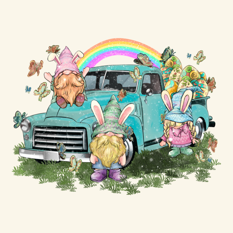 Easter Gnomies With Truck Easter Day Premium Hoodie by HowdyJamesFarm | Teevron
