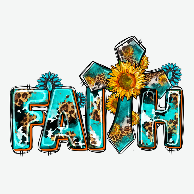 Faith With Cross Ado Urban Heavy Tee by AdoDesignShop | Teevron