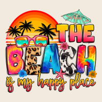 The Beach Is My Happy Place Zipper Hoodie | Teevron