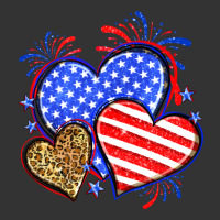 American flag leopard hearts | Teevron