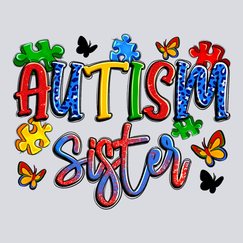 Autism Sister Zipper Hoodie by Artiststas | Teevron