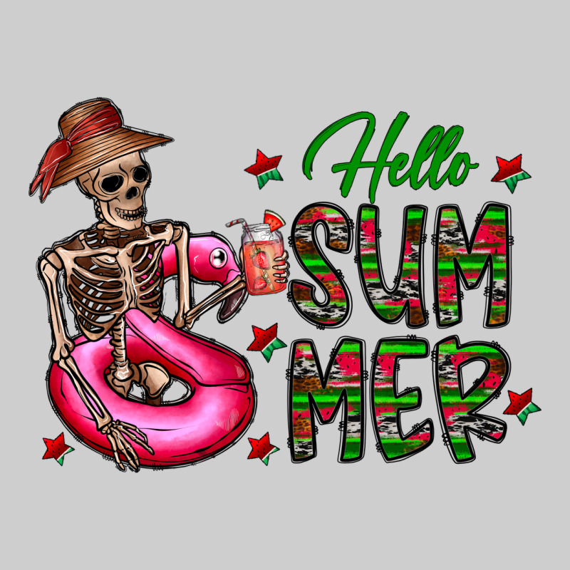 Hello Summer Premium Tee by CowhideDigitalArt | Teevron
