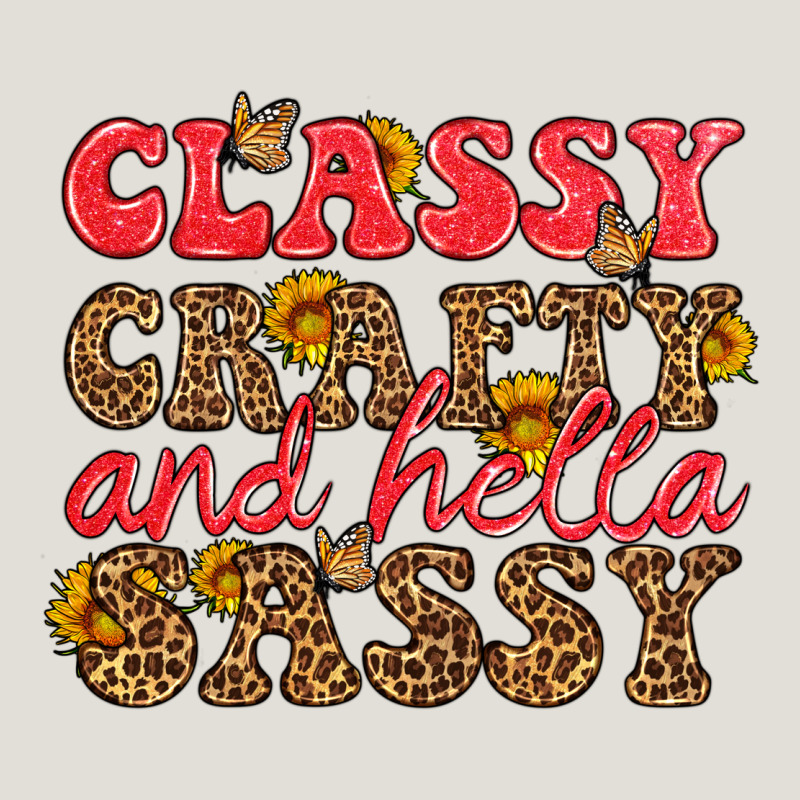 Classy Crafty And Hella Sassy Heavy Core Tee by HRA Design Shop | Teevron