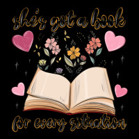 She's Got A Book For Every Situation Heavyweight Sweatshirt | Teevron