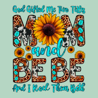 God Gifted Me Two Titles Mom And Bebe  And I Rock Classic Tee | Teevron