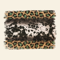 Leopard Cowhide Pattern Background Vintage Tee | Teevron