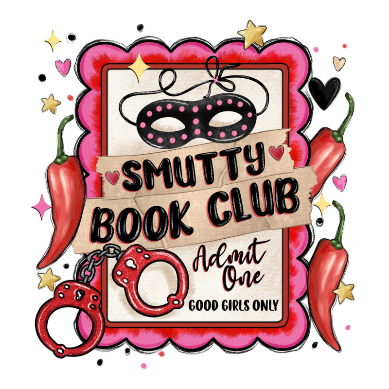 Smutty Book Club Admit One Good Girls Only Long Sleeve Tee by MaliasSmallBusiness | Teevron
